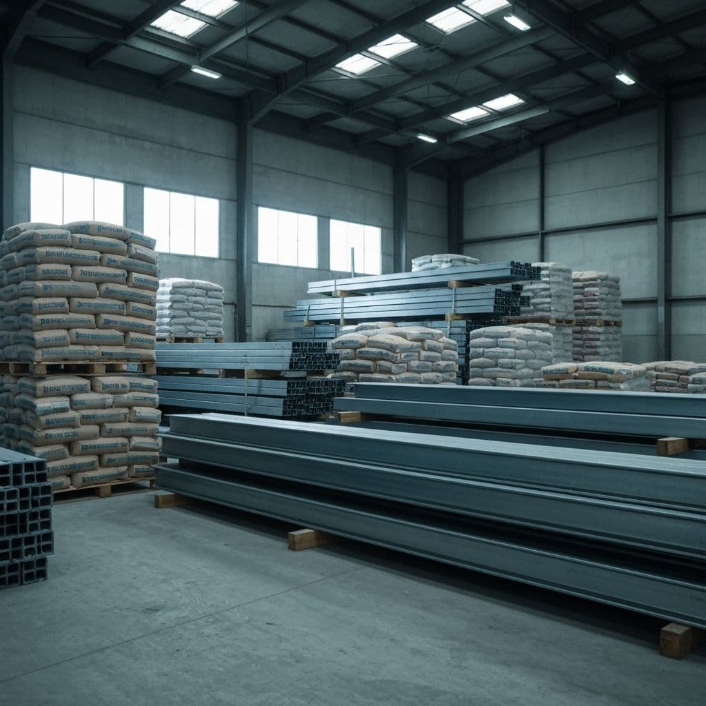 Construction materials warehouse