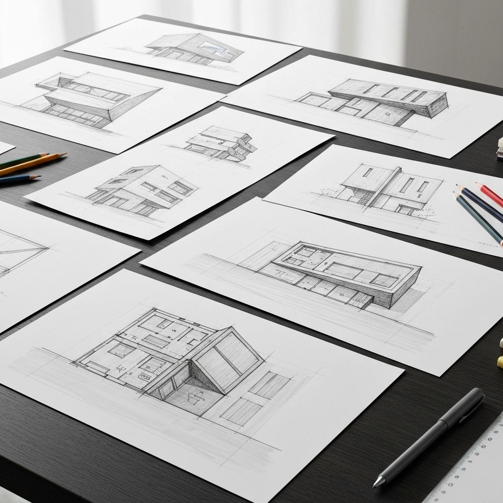 Initial Concept - Architectural Sketches