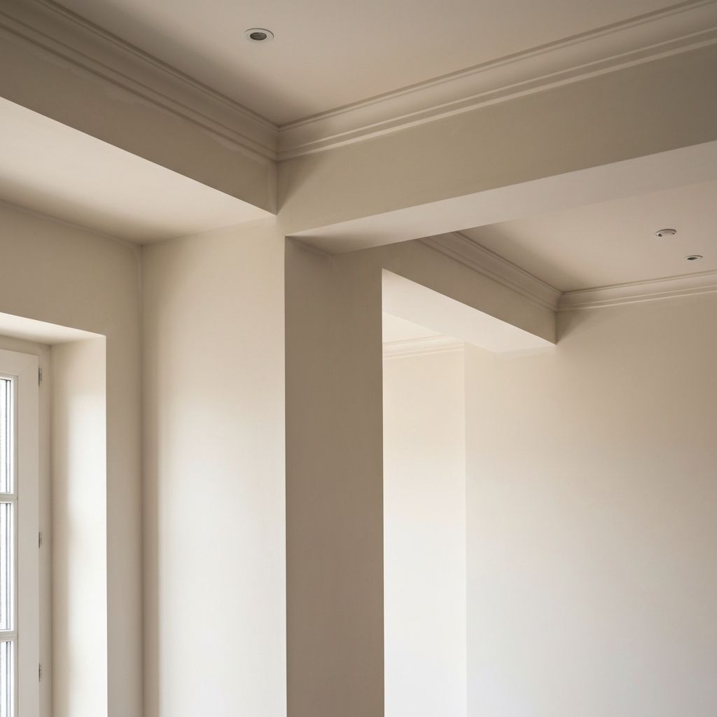 Interior work in progress